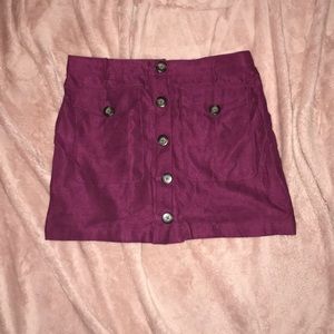 FAVLUX fashion plum skirt